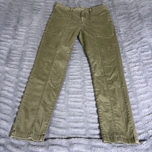 s.Oliver Comfort Chino Pants Womens 36x30 Olive Green Straight Leg Patch Pocket